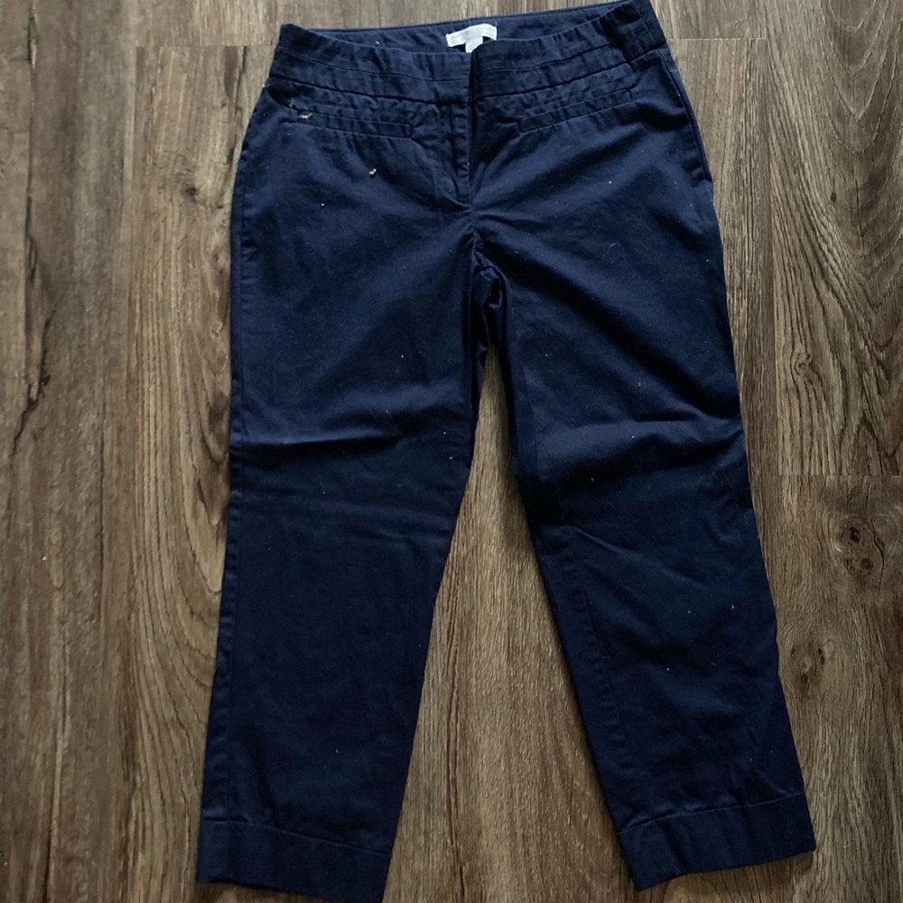 Navy blue NY&Co size 2 cropped pants